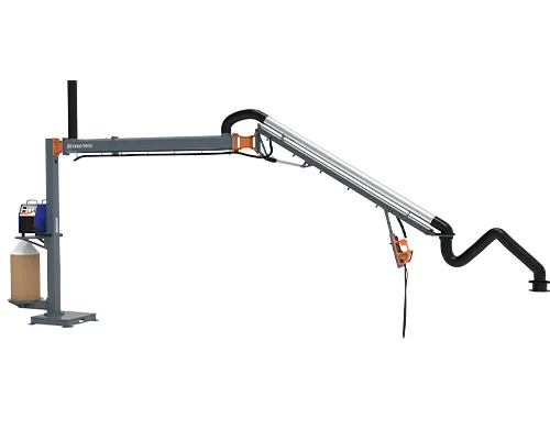 Welding Fume Extraction Arm-Yeed Tech|Efficient Smoke Management&amp;5S Compliance