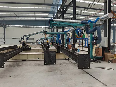 Welding Fume Extraction Arm-Yeed Tech|Efficient Smoke Management&amp;5S Compliance